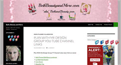 Desktop Screenshot of bethandbeauty.com