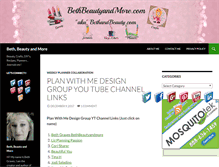 Tablet Screenshot of bethandbeauty.com